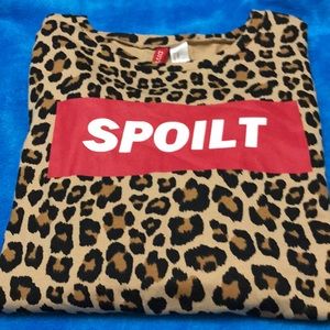 HM DIVIDED SWEATSHIRT